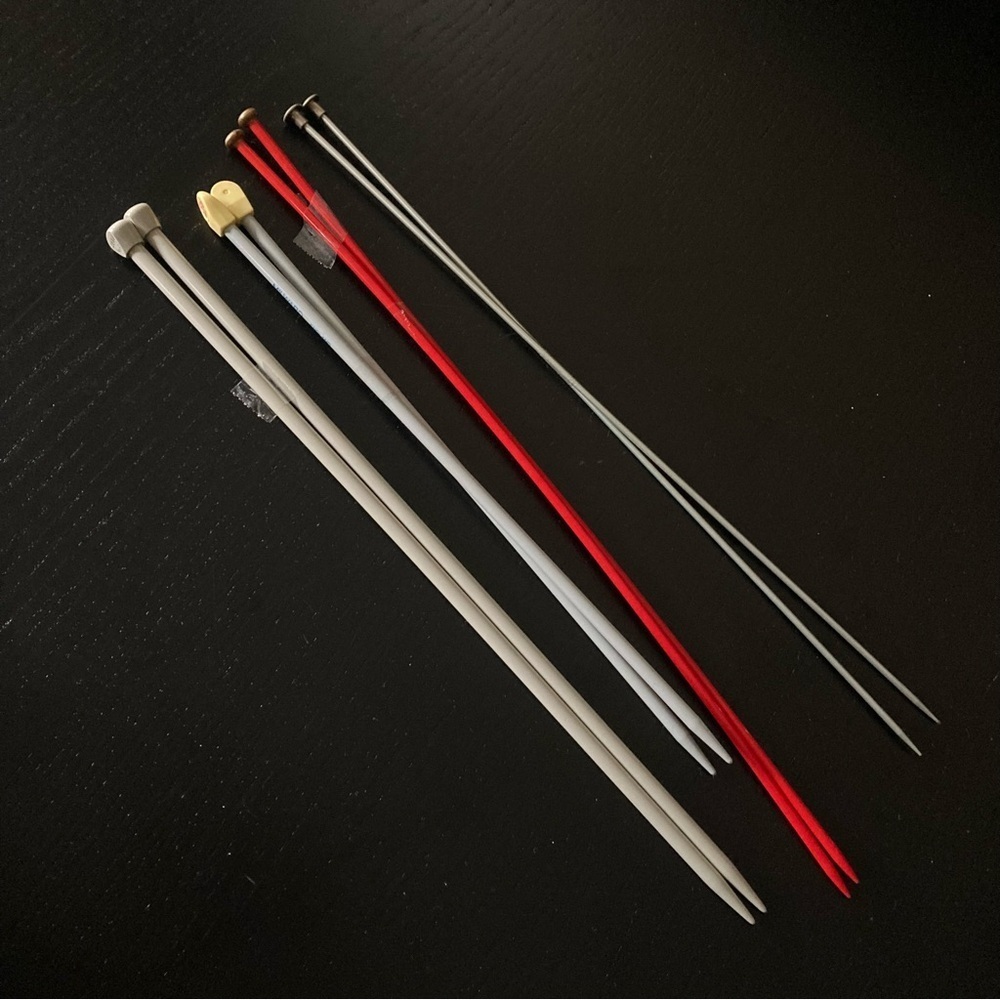❤️2 for $10❤️ Sets of Knitting Needles - sizes if needles are in pics